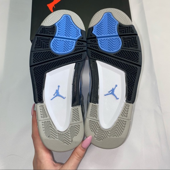 Nike Air Jordan 4 GS University Blue 4.5Y 6W NEW - Picture 5 of 6